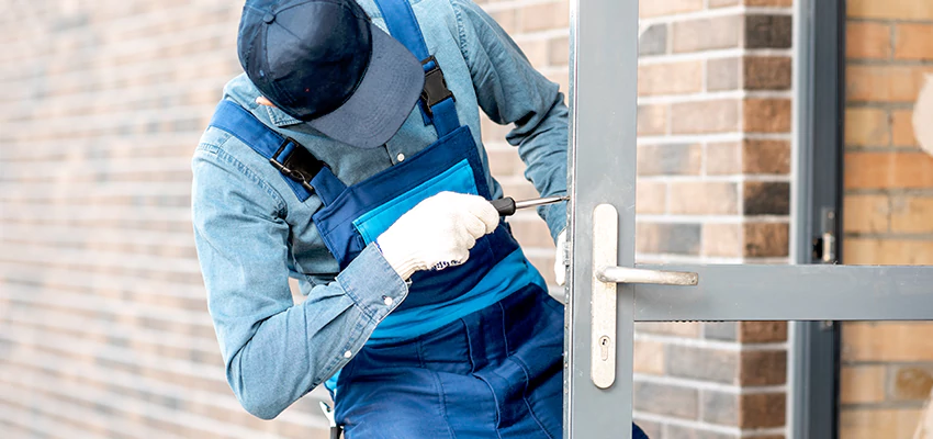 Pivot Storefront Door Locks Installation in Newman, California